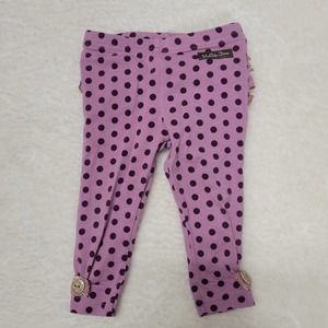 Matilda Jane Purple Polka ot Ruffle Pants 6-12M